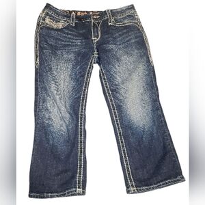 ROCK REVIVAL CLOVER CAPRI SIZE 31